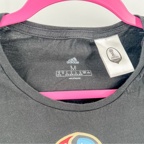 FIFA World Cup Russia 2018 Adidas Black T-Shirt - Picture 3 of 4